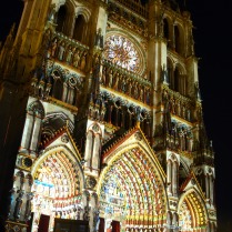 Cathédrale d'Amiens en couleurs