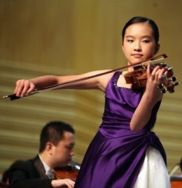 Chine violoniste